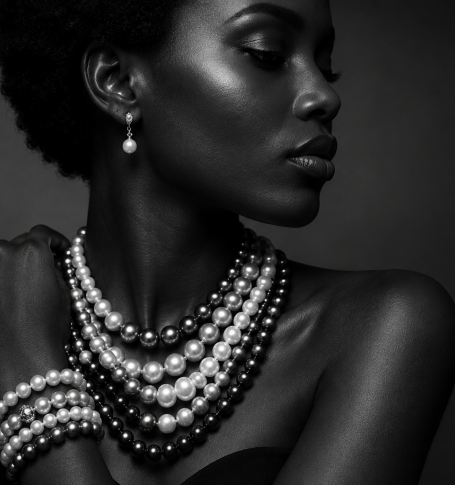 Un collier de perle est une oeuvre d'art